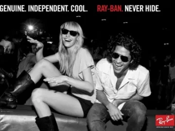 Ray Ban sunglasses poster
