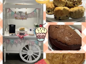 cafe cakes trolley