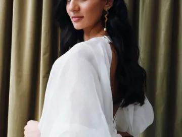 Meadow Comb Set in White (2)