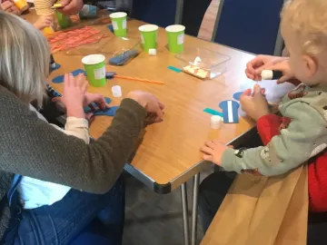 Pop-up candle making