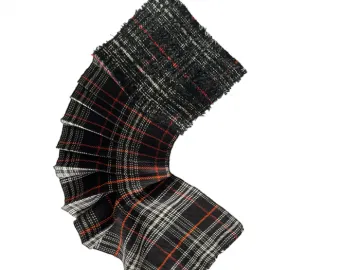 One third scale knife pleats