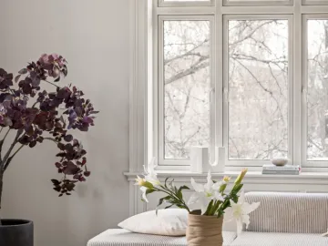 Window With Flowers