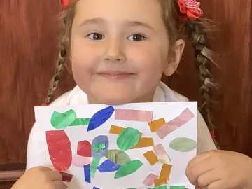 "Dragonfly at a party"