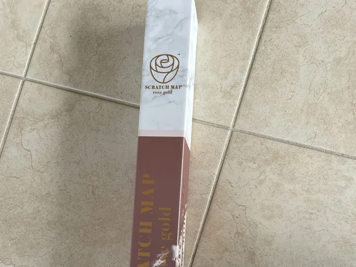 Items for sale
– Brand new Scratch map £5