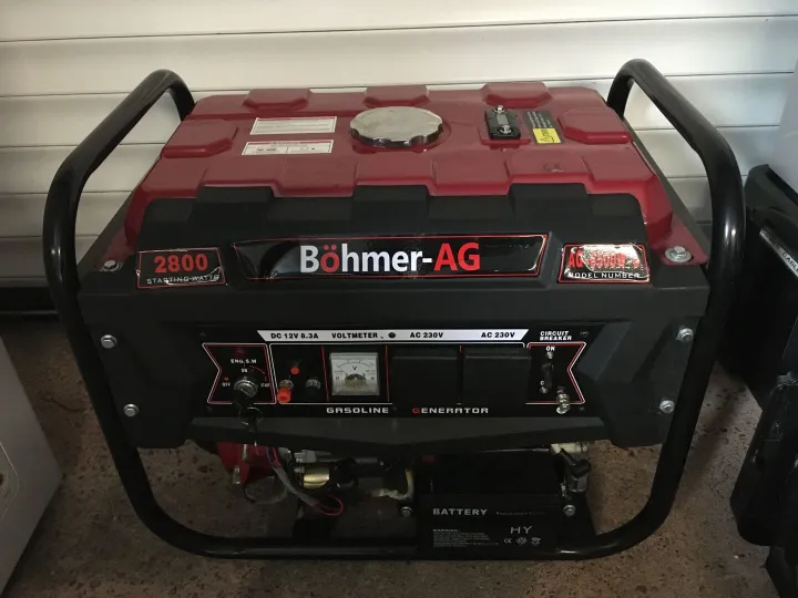 Items for sale &ndash; Electric Petrol Generator ( Bohmer-AG 2800 starting watts ) &pound;150.00