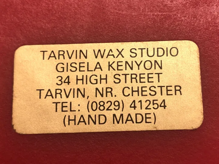 Tarvin Wax Label