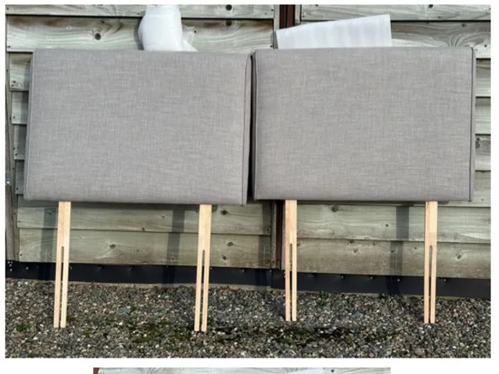 Items for sale
– Two single headboards £30 each