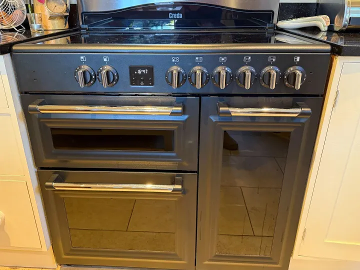 Items for sale &ndash; Range Cooker &ndash; Creda 90 cm ceramic 3 cavity oven. 275
