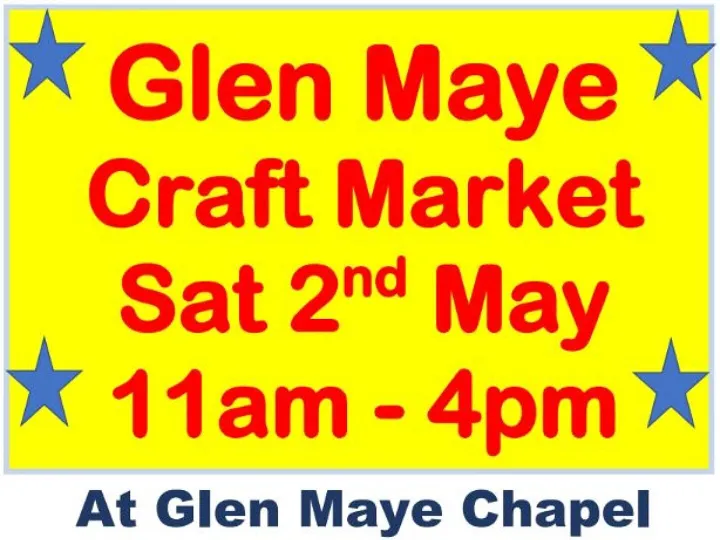 Glen Maye  Craft 2nd May 2026