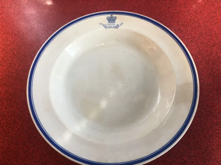 Items for sale &ndash; Vintage Crown Hotel Plate 35