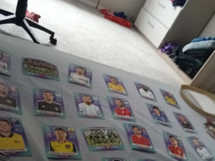 Items for sale &ndash; Panini Fifi world cup stickers 2022 5p or 30p for 6