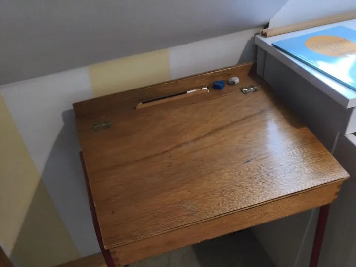 Items for sale
– Child's Wooden School Desk £20
