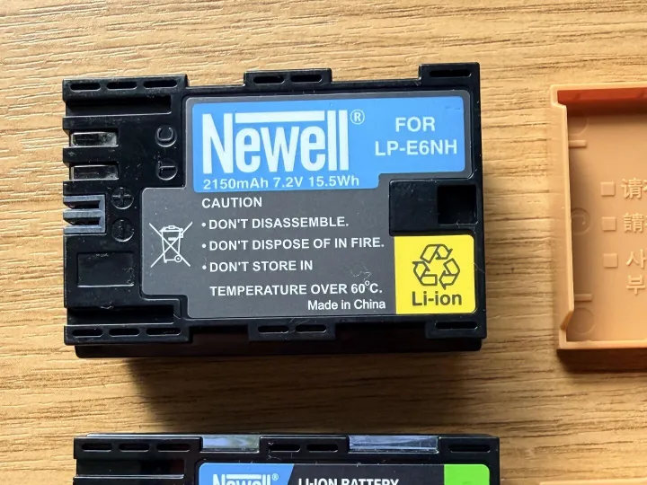 Items for sale
– Two used Newell Canon LP-E6NH Replacement Batteries. £40