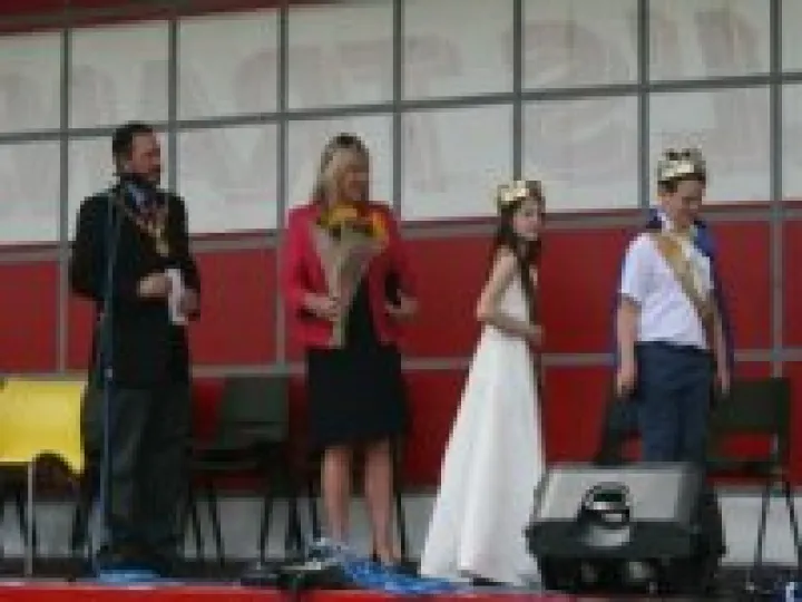 Mayor and Prince and Princess