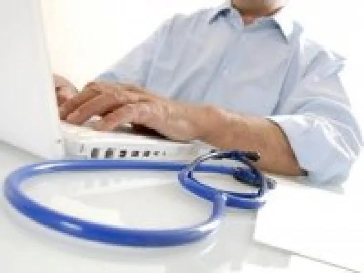 Doctor at Computer
