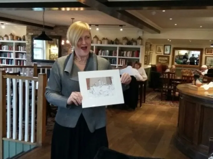 CRTA Claires leaving gift from promotors