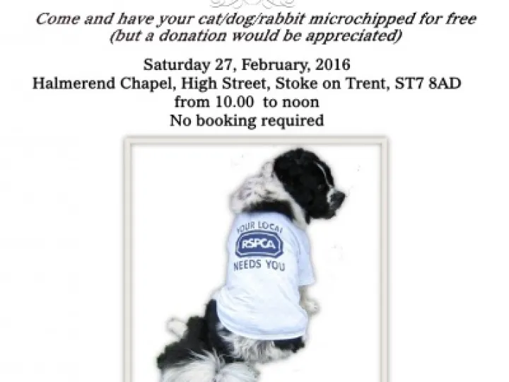 Microchipping Day Halmer End 27-02-16