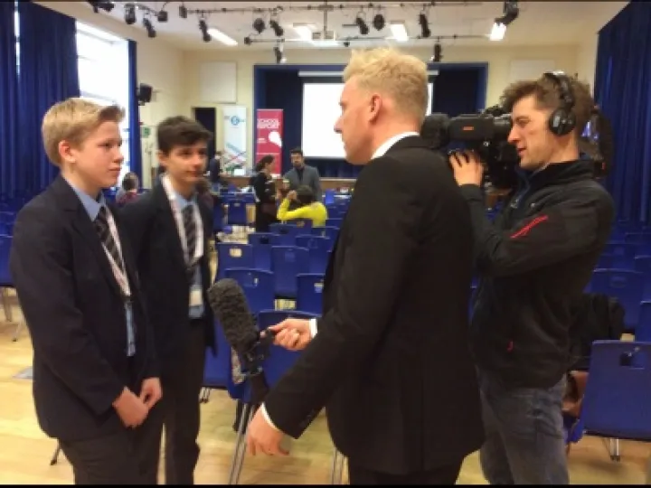 Sam   Patrick On North West Tonight