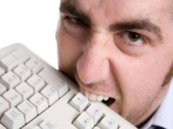 computer frustration