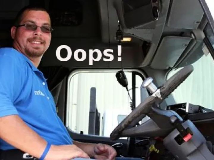 Lorry driver_oops