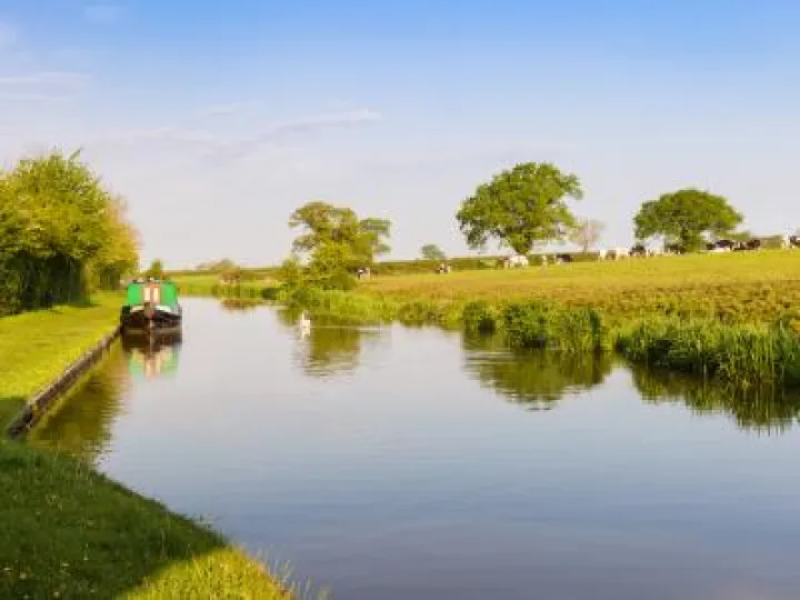 Shropshire Union Canal and Cheshire Landscape