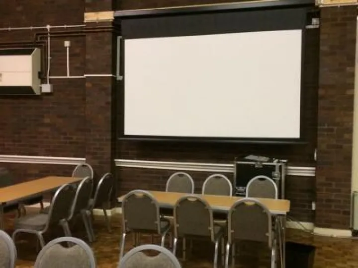 TCC New Screen in Main Hall