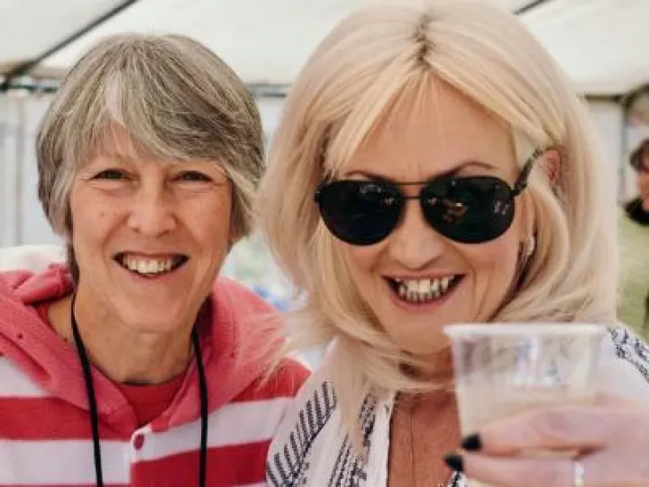 Lesley and Liz at MM17