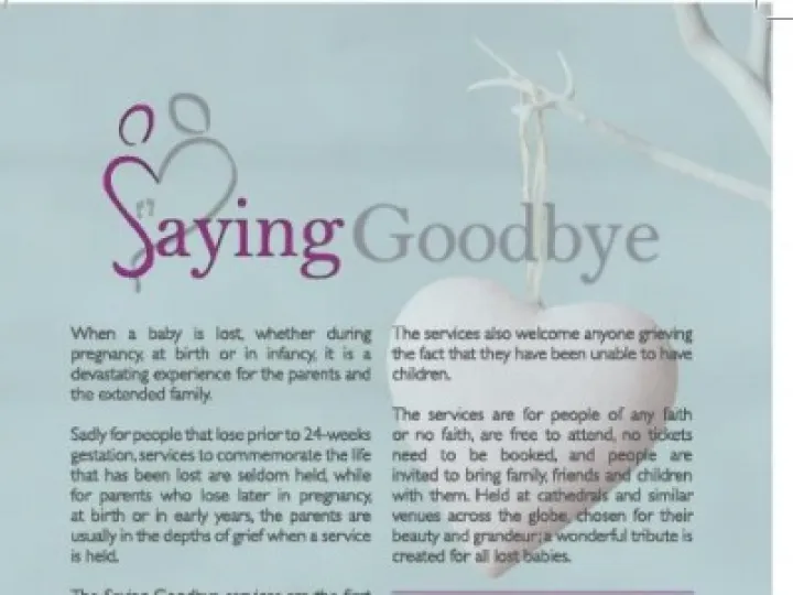 Saying Goodbye Service 2017 – London