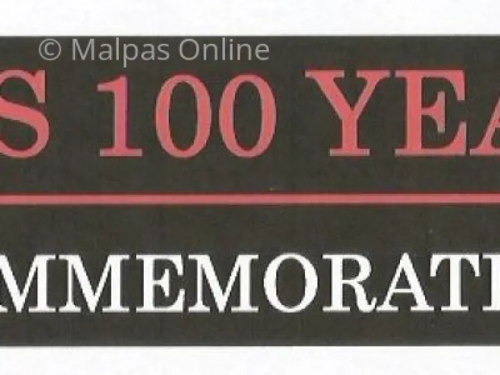 Malpas 100 YO banner footer