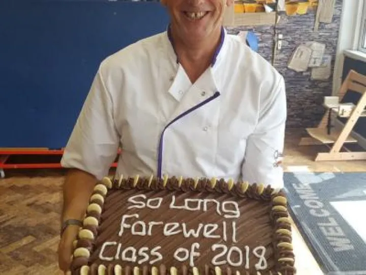 Tarvin Leavers cake