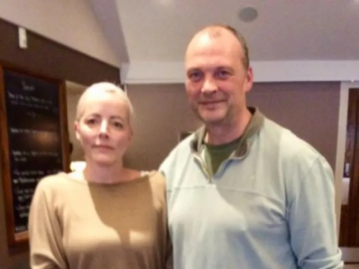 Allan & Jo Brown at Lord Combermere