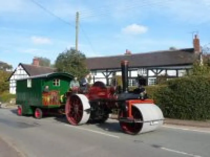 Steam Returns to Church Minshull