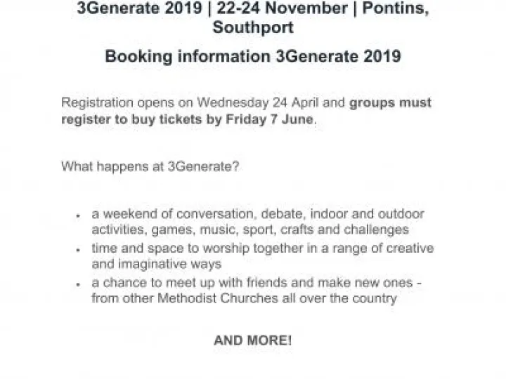 Image: 3Generate 2019 and Youth Assembly