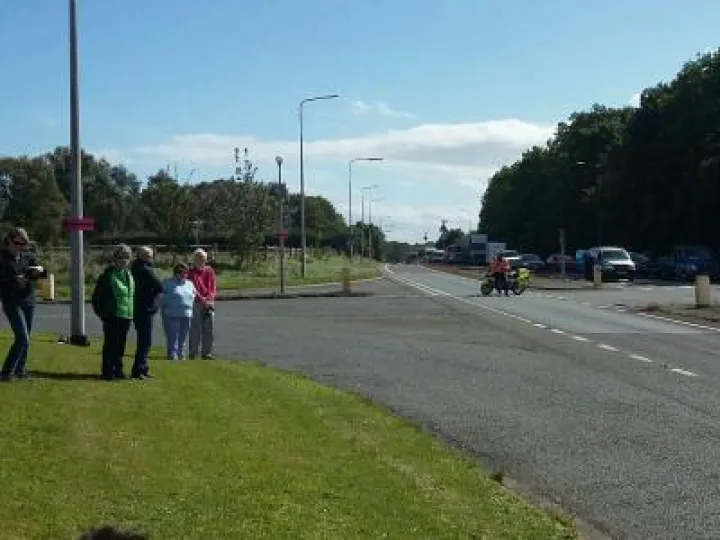 OVO Tour With Traffic on Halted on A51 Race Leaders Cannot Be Far Away! 20190911_125220-1_resized_1