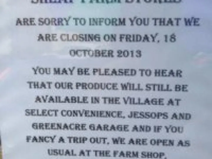 Sheaf Farm Announcement