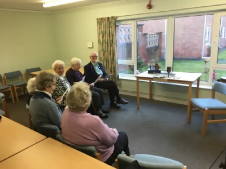 Burgage Community Room Advent Communion