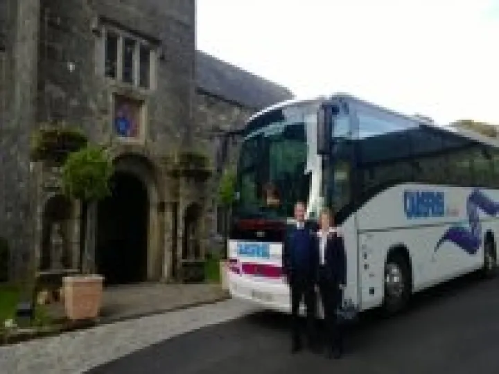 Andy & Olive proud owners of Carefree Coaches