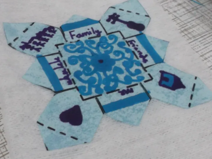 2018 Sept Prayer flower origami