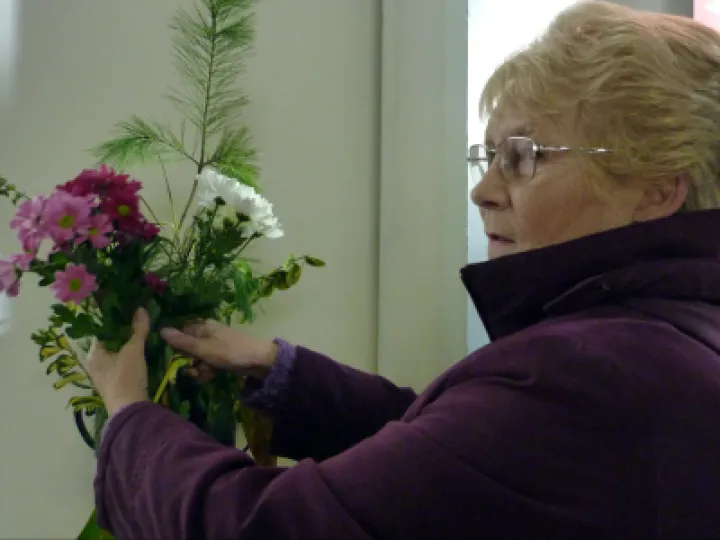 Trinity Flower arranging