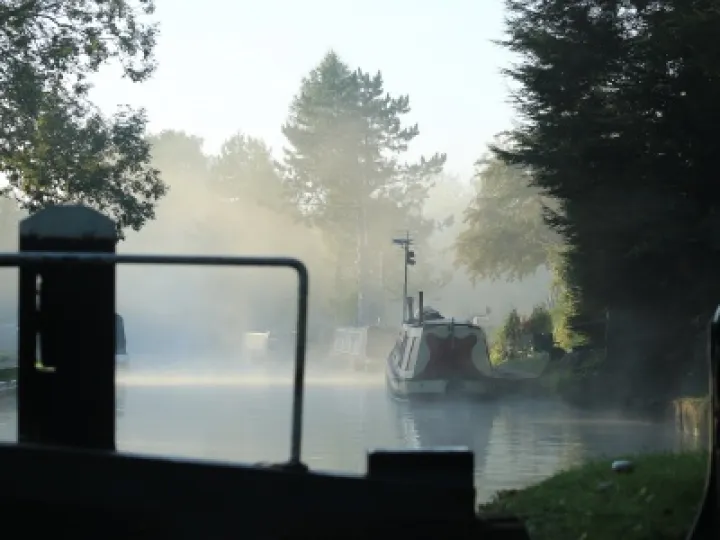 Audlem Canal in Spring