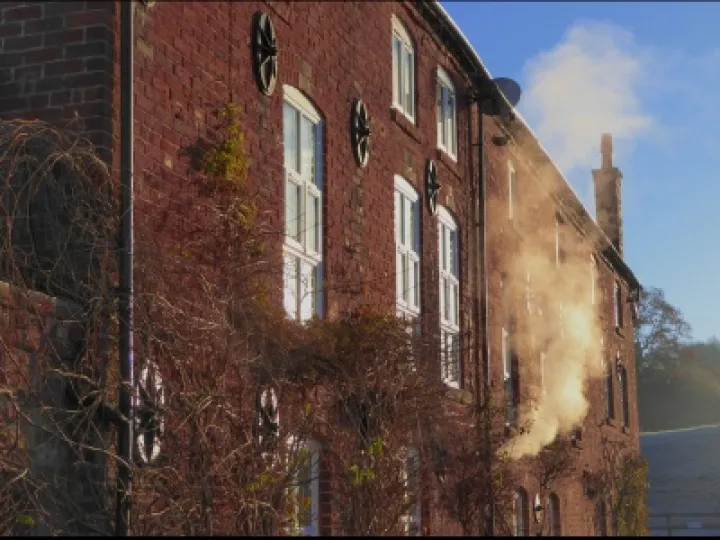 Hankelow Mill in Winter