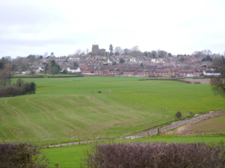 Malpas from the Good Moors