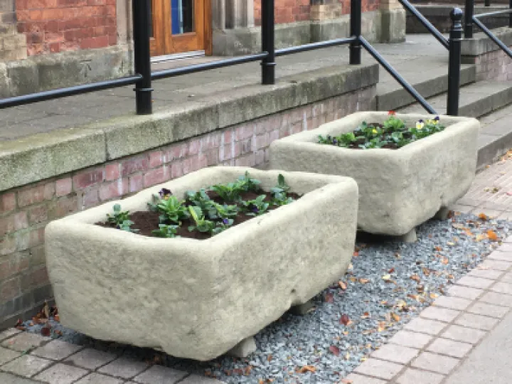 Front Planters