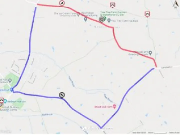Newton Lane Diversion