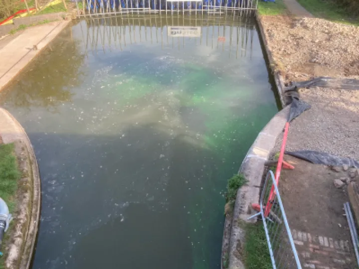 Canal Refilled with Water