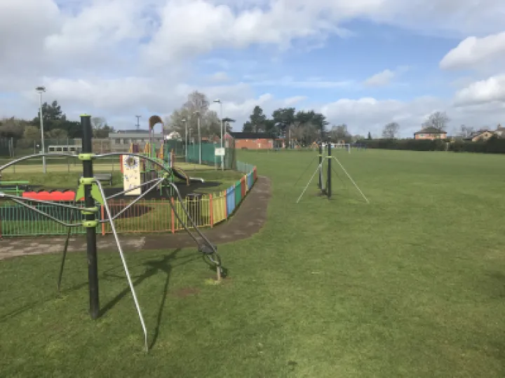 Play Area at King George v Playing foeld