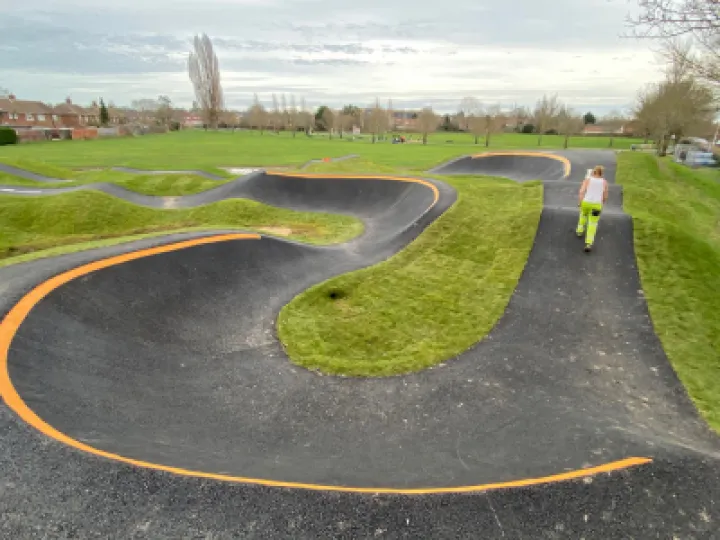 Reading Long Barn Lane  pump track 04