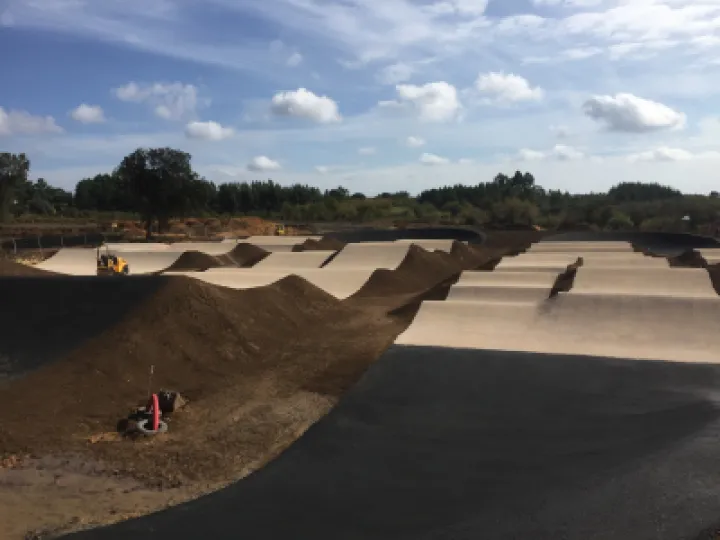 Aveiro SX BMX track end view