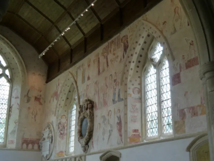 Chalgrove medieval wall painting