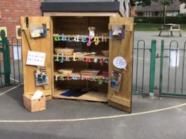 Sorage for Amethyst Classes outside learning area